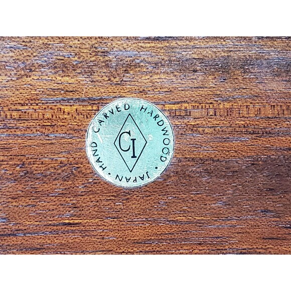 Vintage 1970s Imperial International Japan Floral Tile Cheese Charcuterie Board - Picture 3 of 4